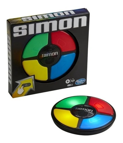 Simon Juego Memoria Hasbro E9383 Original Luces Sonido Clasi