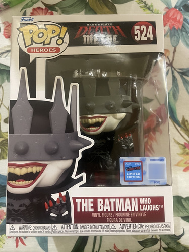 Funko Pop! The Batman Who Laughs 524 Comiccon Presencial (Usado)