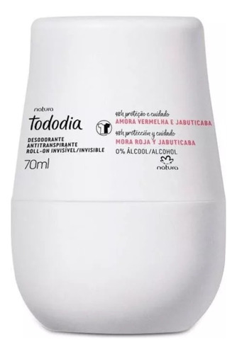 Natura Tododia Desodorante Roll On Mora Roja Y Jabuticaba 