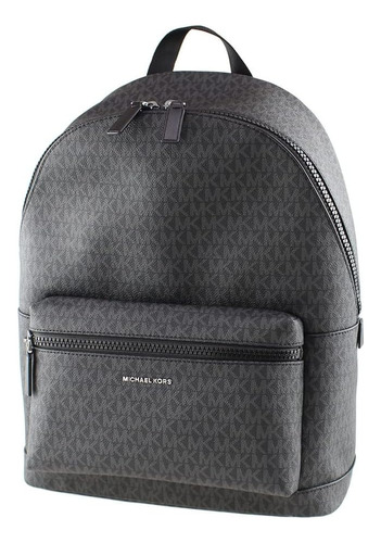 Michael Kors Cobre Mk Logo Mochila Negra Para Hombre