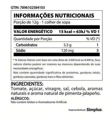 Imagem 3 de 3 de Ketchup Heinz Sabor Jalapeño 397g