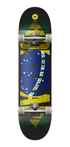 Skate Completo Profissional Brasil Iron Skateboards