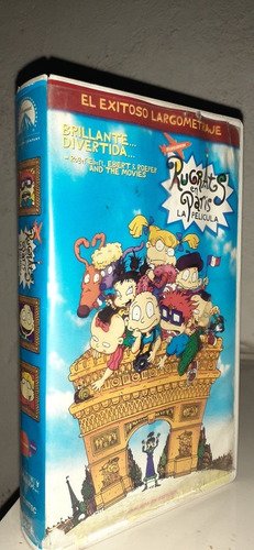 Vhs Rugrat's En Paris La Película En Español (Usado)