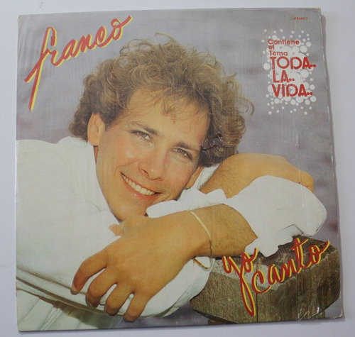 Disco Vinilo Acetato Franco Yo Canto (Usado)