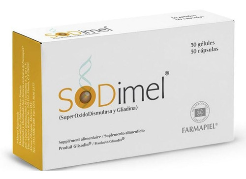 Imagen 4 de 4 de Sodimel 30 Caps Antioxidante Antienvejecimiento Antioxidante Tipo De Piel Envejecida, Sin Brillo, Afectada Por Radicales Libres, Fatiga Cronica, Envejecimiento Prematuro Y Acelerado