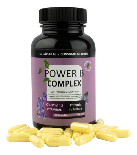 Complejo B Ocho Vitaminas Power B Complex