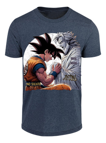 Playera Goku Hombre Moda Estampada Akira