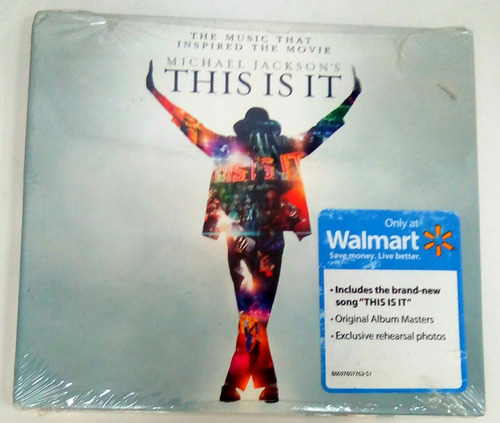 Michael Jackson This Is It Cd Importado Original Y Nuevo