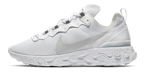 Zapatillas Nike React Element 55 White Game Bq6167-100   