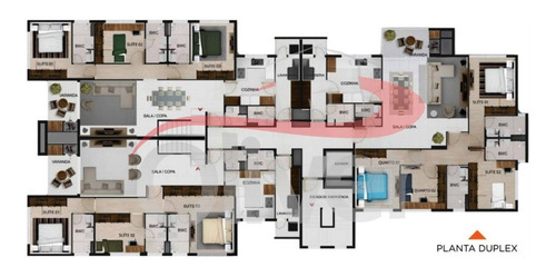 Imagem 26 de 27 de Empreendimento Lord Premium, Cobertura Duplex, 3 Suites, 3 Vagas De Garagem, Agua Verde, Curitiba, Parana - Ap00332 - 33106866