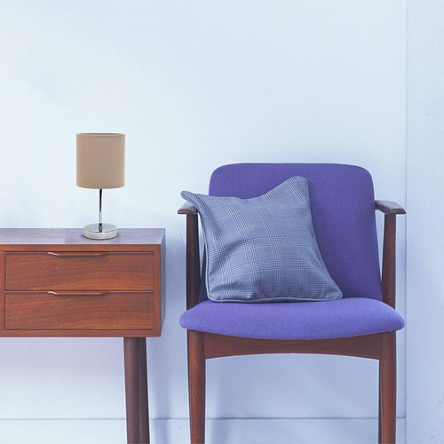 Mesa De Centro Básica Cromada Simple Designs Lt2007-gry...