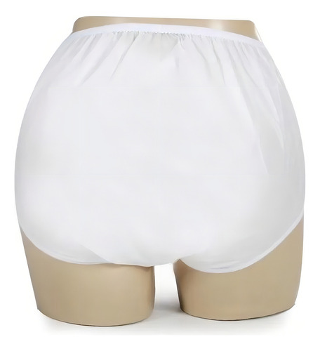 Calça Cueca Geriátrica Idoso Fechada Incontinência Urinaria Tamanho G