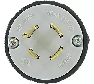 Nema L15-20p Locking Plug