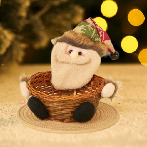 Cesta Navideña 2024, Centro De Mesa, Grande Papá Noel