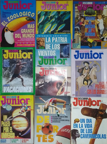 Revista - Descubrir Junior 10 Tomos - Ver Descripcion