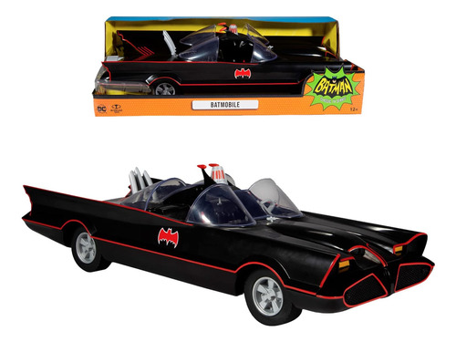 Vehículo Mc Farlane Batimovil Retro Dc Batman Batmobile 66