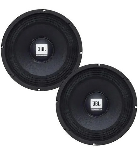 2 Alto Falante Jbl Woofer 6mpro 6 Pol 250w Rms 8 Ohms Cor Preto