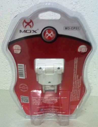 Carregador De Pilhas Bi-volt Com 12 Unid Mox Mo-cp51original