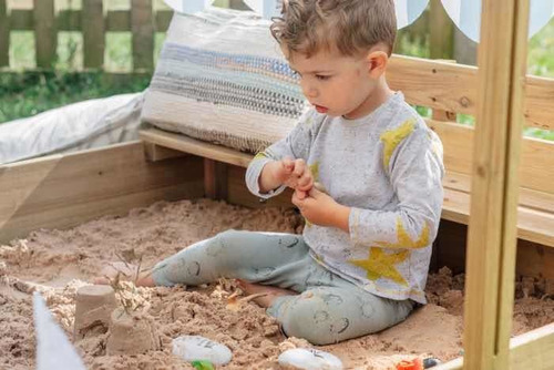 Arenero Infantil Caja Arena Juguete Patio Niños Jardin Impor