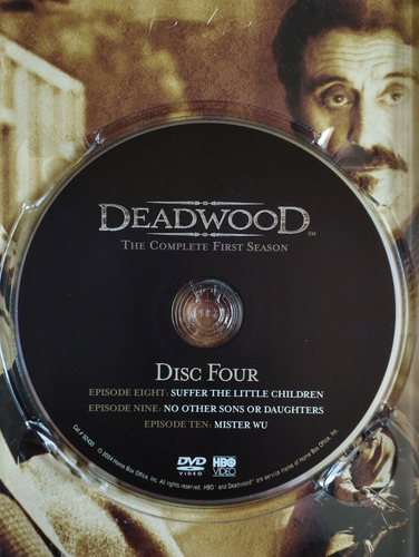 Dvd Deadwood Primera Temporada Completa V (Usado)