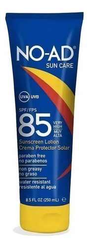 No-ad Sun Care Spf85 Crema Protector So - Ml A $328