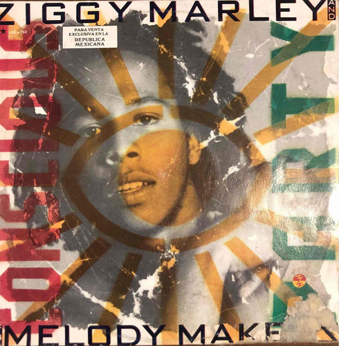 Ziggy Marley And The Melody Makers Lp. Conscious Party.