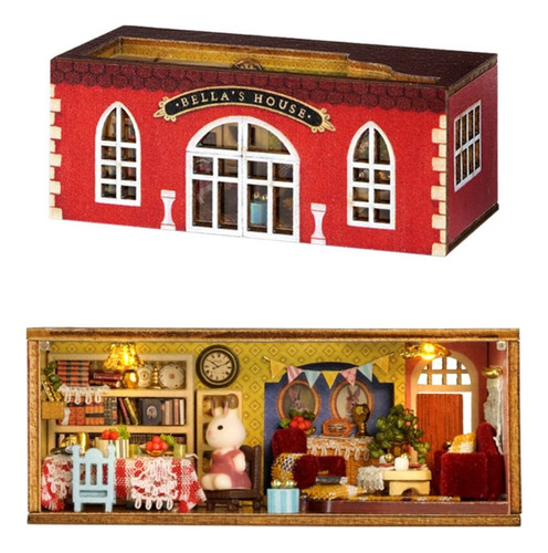 Doll Houses Home Dollhouse, Artículos En Miniatura, Muñecas