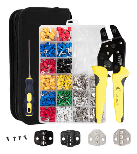 Kit De Engarce Aislante Terminals Crimper, Engarzador Con Ai