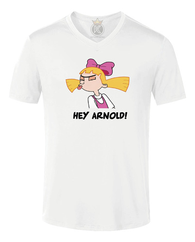 Polera Helga - Arnold - Hey - V - Estampaking