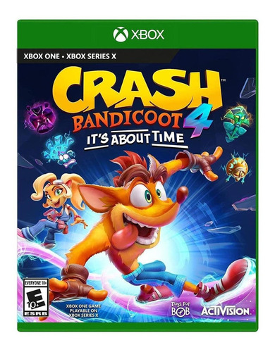 Imagen 1 de 5 de Crash Bandicoot 4: It’s About Time Standard Edition Activision Xbox One  Físico