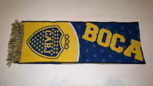 Club Boca Juniors Bufanda Futbol Coleccion Sudamericana