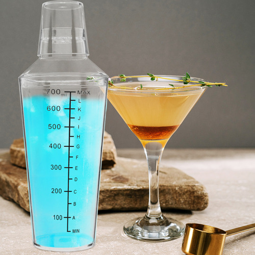 Vaso Para Mezclar Bebidas, Coctelera Manual Para Té Con Lech