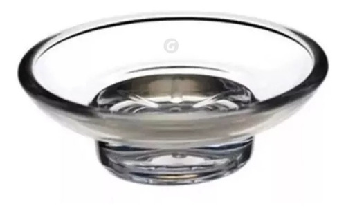 Imagen 7 de 10 de Repuesto Plato Jabonera + Vaso Cepillera Transparente/opaco