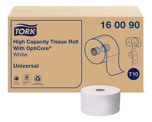 Tork Opticore - Rollo De Papel Higiénico De Tamaño Mediano T