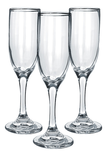 Juego De 24 Copas Flauta Para Champagne 183 Ml Cristar