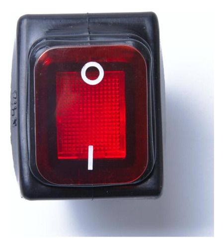 2 Encendido Apagado Interruptor Dpst 12v Rojo