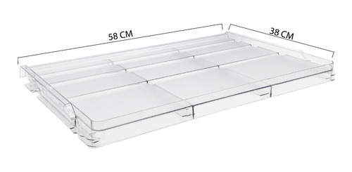Bandeja Estante Multiuso Heladera Whirlpool Wrw52k1 Wrw52x1