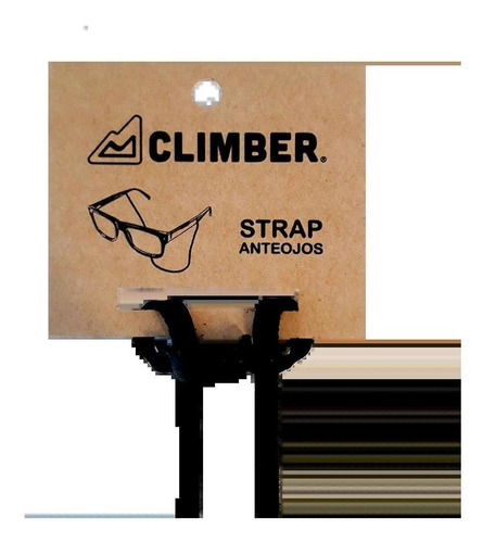 Strap Anteojos De Cuero Natural  Climber Color: Cafe