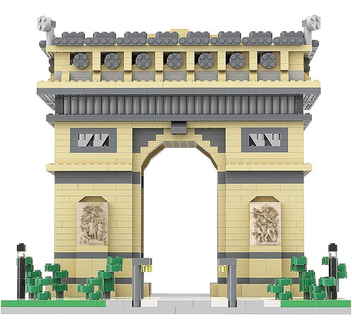 Dovob Architecture Arc De Triomphe - Juego De Microbloques