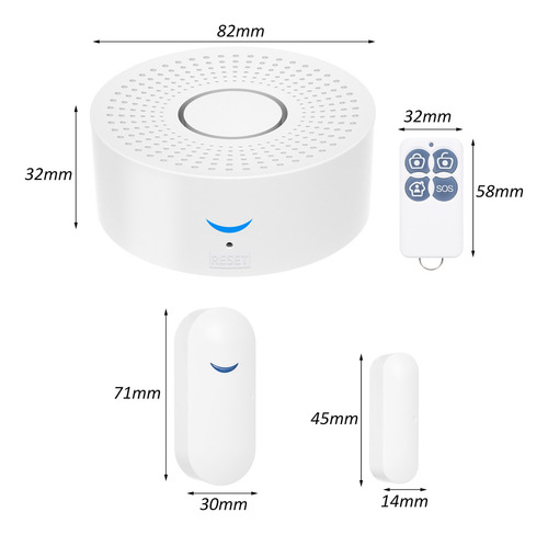 Jii Buscapersonas Wifi Para Cuidadores Y Sensor De Puerta