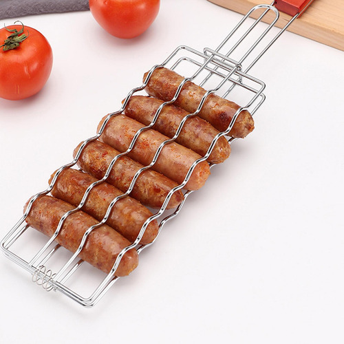 Cesta Para Asar Perritos Calientes, Cesta Para Asar Kabob