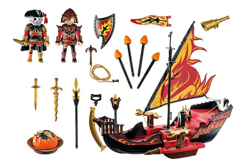Playmobil Barco De Bandidos Burnham Int 70641 Original Intek