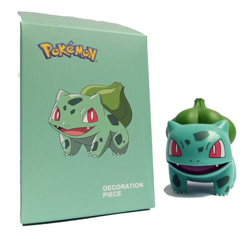 Pokemon Bulbasaur Figura De Decoración Con Caja Importada