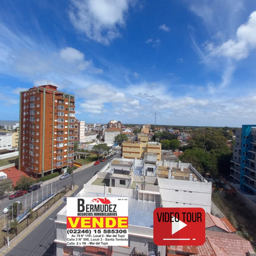 Venta Depto 2 Amb C/ Gas Nat Y Cochera Santa Teresita 3 Y 40