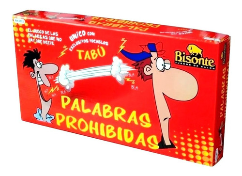 Juego De Mesa Palabras Prohibidas Bisonte 9912 Canalejas