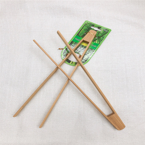 Pinza Bambu Tostada Emplatar Punta Redonda Pettish Online Color Punta Recta