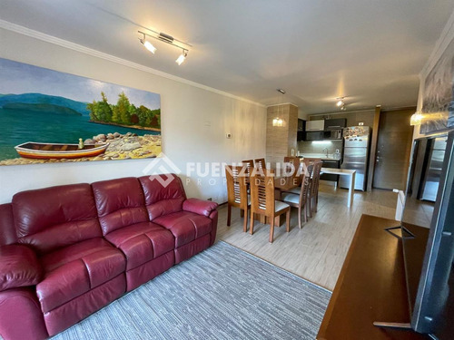 Departamento En Venta Gran Terraza De 2 Dorm. En La Dehesa