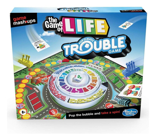 Hasbro Gaming Game Mashups Life And Trouble
