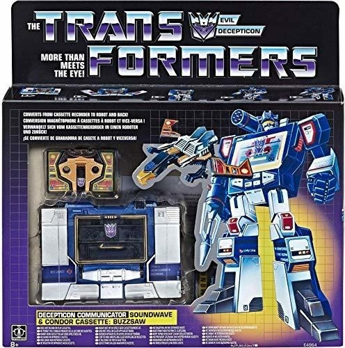 Vintage G1 Exclusive Decepticon Soundwave Con Reedició...