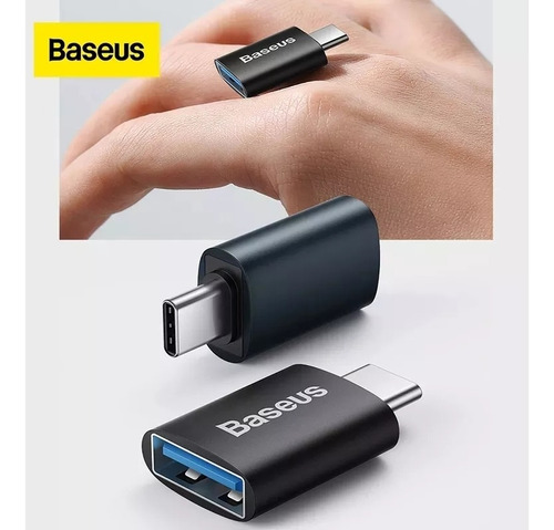 Adaptador Usb C A Usd A 3.1 Certificado Marca Baseus 